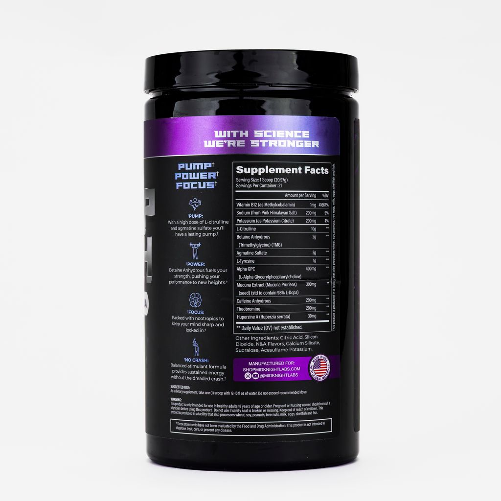 Pump Tech Pre-Workout - Berry Bastion